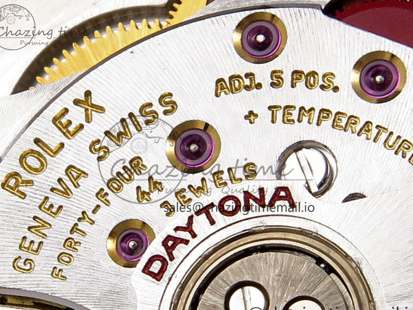 MiroTime 0901 Daytona 116518 VSF 1:1 Best Edition 904L Steel YG Dial on Oysterflex Strap DD Sustainable 1003
